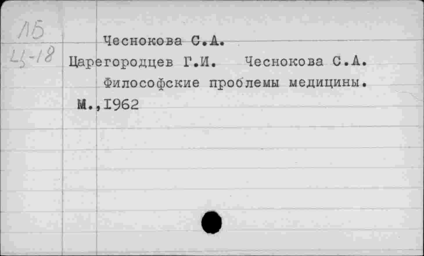 ﻿	Чеснокова С.А. Царегородцев Г.И. Чеснокова С.А. Фипос.огЬг.кие проблемы мелипины.	
	М.	,1962
		
		
		
		
		
		